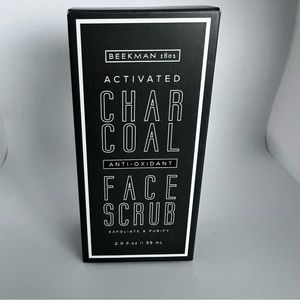 Beekman 1802 Activated Charcoal Face Scrut - NIB